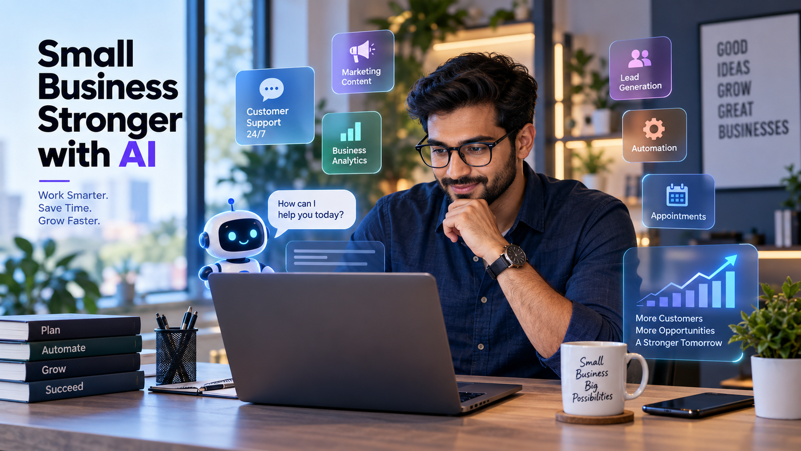 How Small Businesses Can Start Using AI cover image